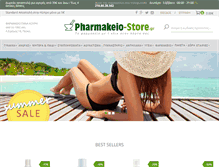 Tablet Screenshot of pharmakeio-store.gr